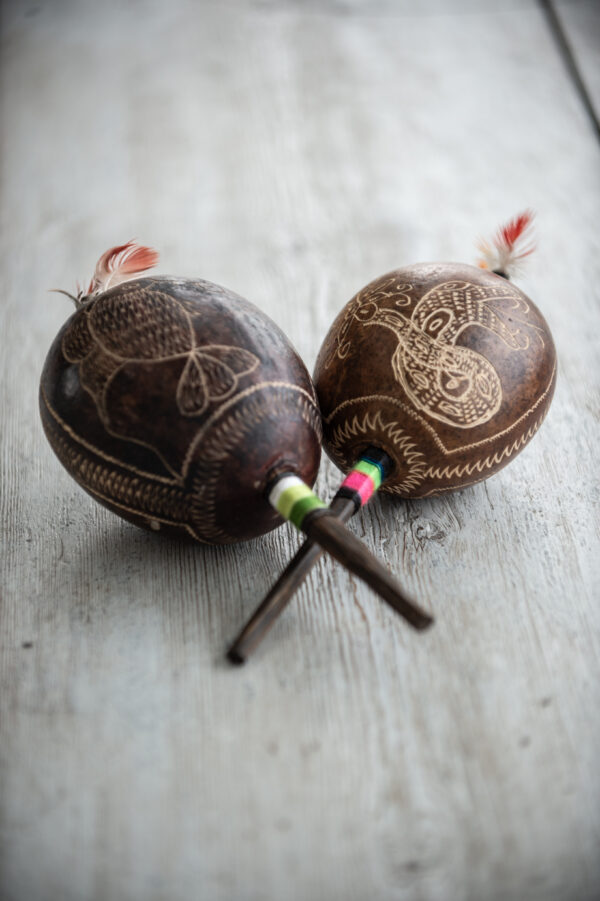 Sacred Rattle – Large Peruvian Shaker