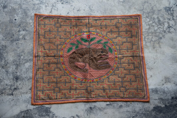 Spirit of the Frog – Shipibo Cloth