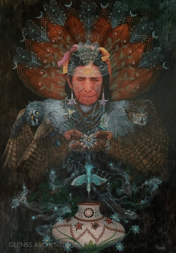 Wisdom Keepers – Visionary Art Cards by Geenss Archenti Flores