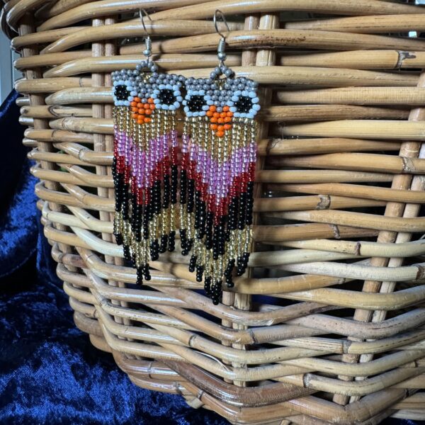 Night Wisdom – Owl Spirit Earrings